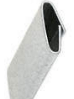 सिल्वर 0.8* 19* 56 मिमी और 0.8 मिमी मोटी गैल्वेनाइज्ड स्टील पैकिंग क्लिप