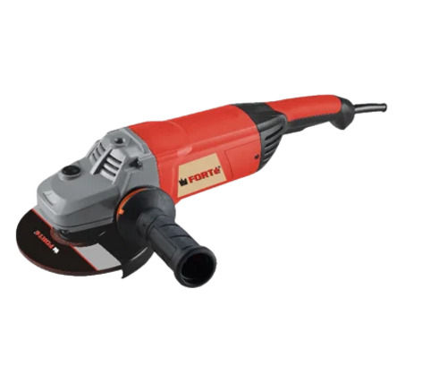 Orange Plastic And Metal Body 7 Inch Disc 8200 Rpm Speed Electrical Angle Grinder