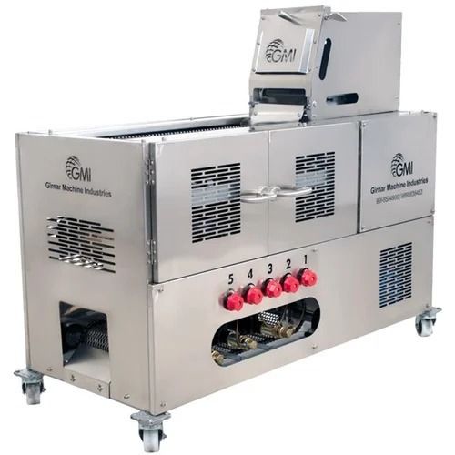 Stainless Steel Body Automatic Chapati Making Machine For Industrial Use Capacity: 1000 Kg/Hr