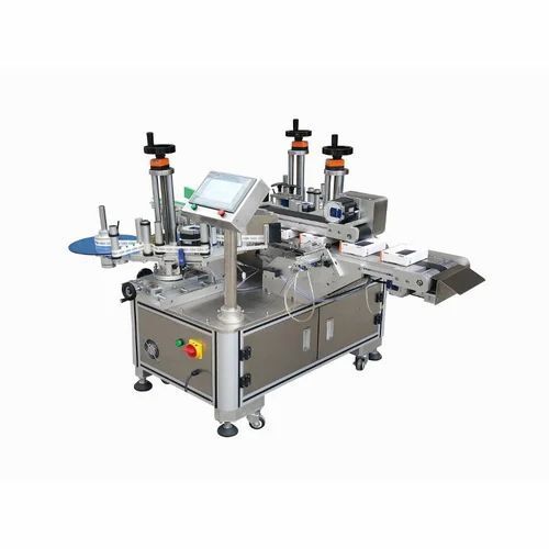 Stainless Steel Frame Two Side Tamper Evident Sticker Labeling Machine