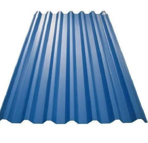 12 X 4 Foot 5 Mm Thick Plain Rectangular Color Coated Roofing Sheet 