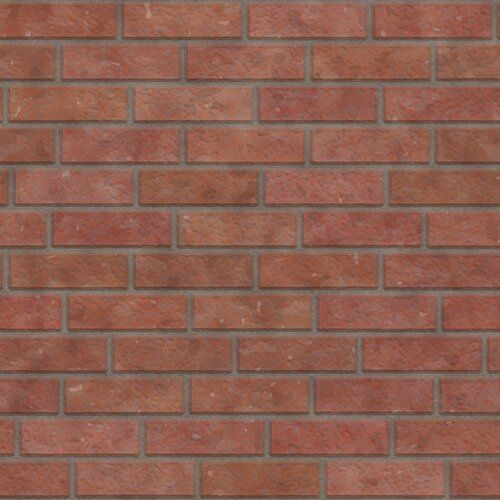 9x5 Inches Red Clay Wall Bricks For Construction Use