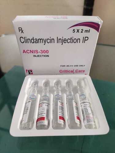 Acnis 300 Clindamycin Injection Ip 5X2Ml Pack Expiration Date: 2 Years