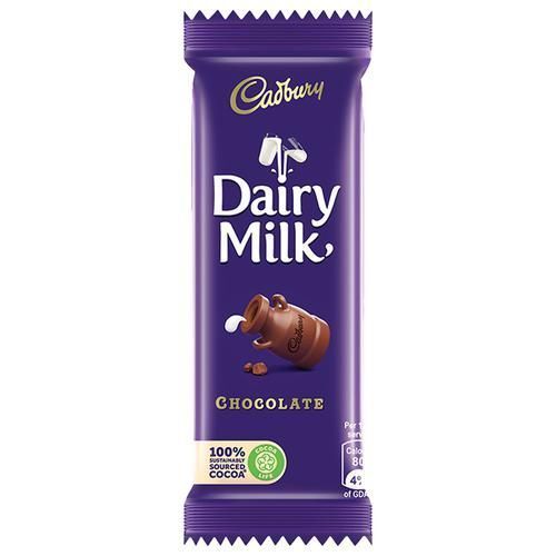 Cadbury Dairy Milk Chocolate Bar With Delicious Taste