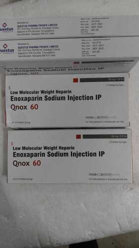 Enoxaparin Sodium Injection - Medicine Grade, Long Shelf Life Liquid Dose | Safe to Use, As Prescribed by Doctors, Store in Cool and Dry Place