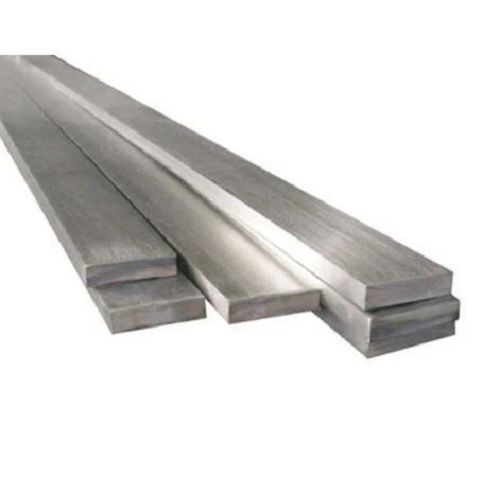 Silver Mild Steel Polished Flat Bar For Construction