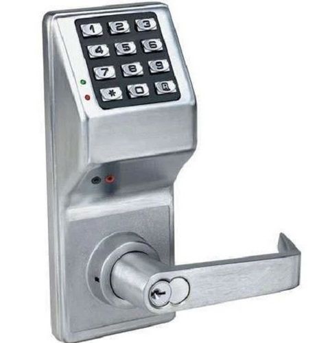 Password Interface Chrome Finished Polished Mild Steel Electric Door Lock