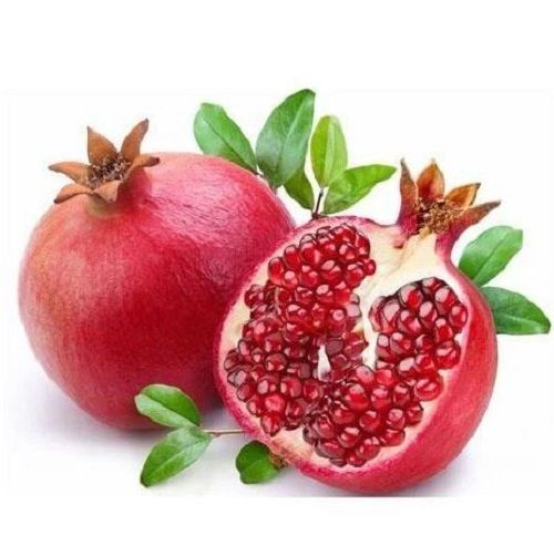 Red Round Organic Sweet Taste Pomegranate