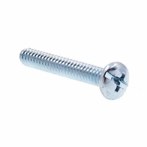 Silver Rust Proof Stainless Steel Pan Head Combination Screw For Industrial Use