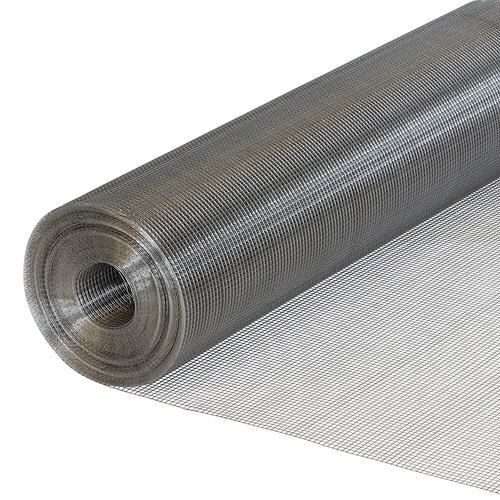 2.6 Mm Thick Square Hole Polished Finish Aluminium Wire Mesh For Industrial Use Aperture: 00