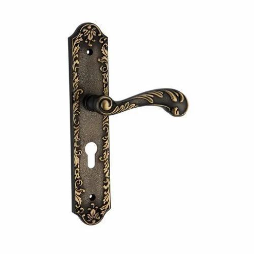 2.8 Mm Thick Corrosion Resistance Polished Brass Antique Door Handle