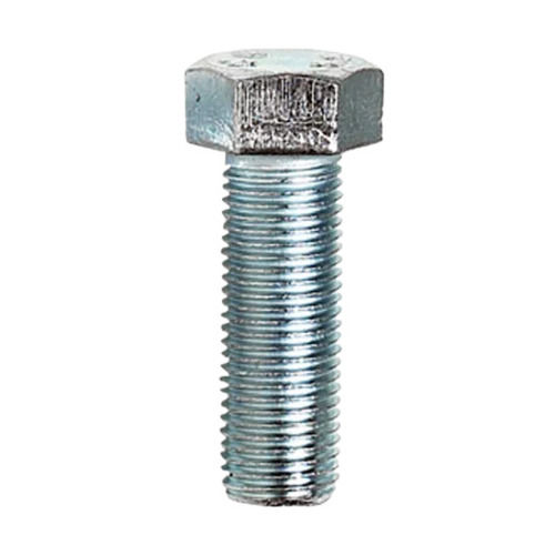 Silver 3 Inches Galvanized Mild Steel Hex Bolt