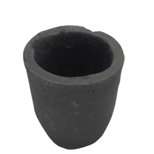 5 Inches Trigonal Planar Carbon Round Graphite Crucible Application: Fuel Fired