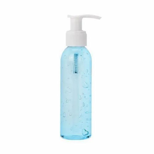 Light Blue 500 Ml Transparent Pump Sprayer Pet Hand Sanitizer Bottle