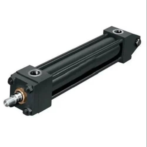 Black 8 Mpa Pressure Stainless Steel Compact Hydraulic Cylinder