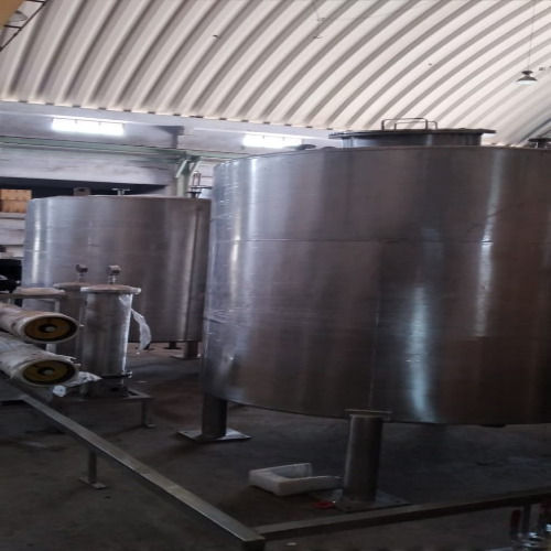 Leakproof Vertical Stainless Steel Storage Tank For Industrial Use