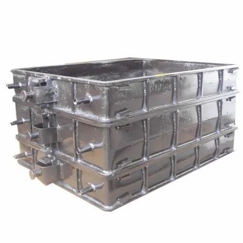 Mild Steel Body Rectangular Polished Foundry Molding Box