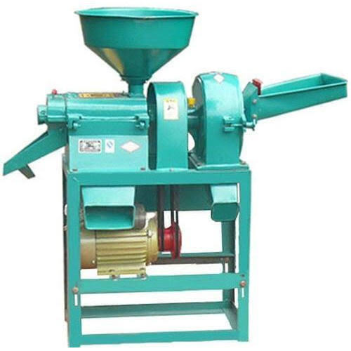 Mild Steel Semi Automatic Rice Mill Machine For Food Industry Use At