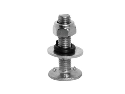 Polished Stainless Steel Round Head Full Threaded Elevator Bucket Bolt