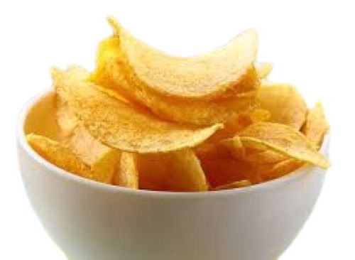 Round Shape Hygienically Packed Fried Spicy Potato Chips 