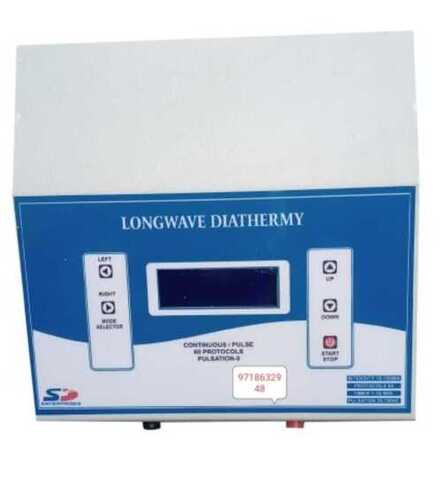 Semi Automatic Longwave Diathermy Machine For Hospital Use