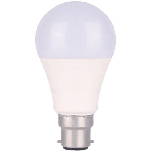 White 100 V Round Shape Led Bulb  Body Material: Ceramic