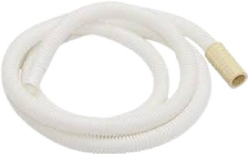 White Round Shaped 50 Meter Length Plastic Flexible Hose Hardness: 70 Duromete