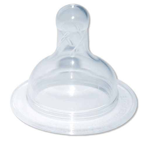 1.2Mm Thick Transparent Plain Rubber Nipple For Feeding Milk Weight: 30 Grams (G)