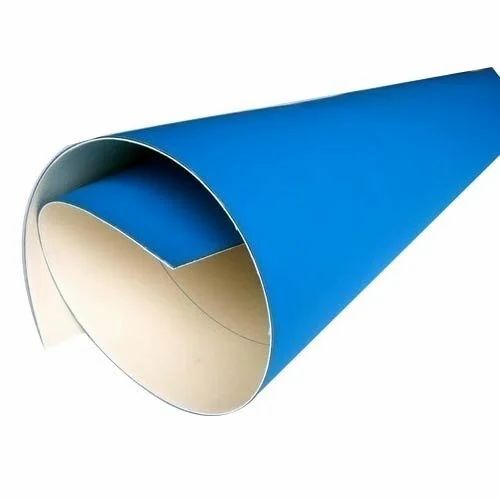 Blue 1.95 Mm Thick Plain Matte Finished Rubber Offset Printing Blanket