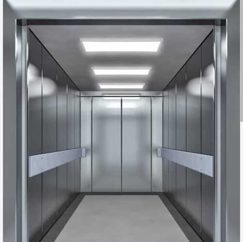 1000 Kilogram Capacity Automatic Stainless Steel Hospital Elevator