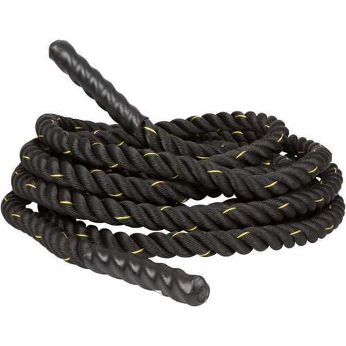 12 Meter And 25.3 Mm Thick Plain Nylon Battle Rope For Gym