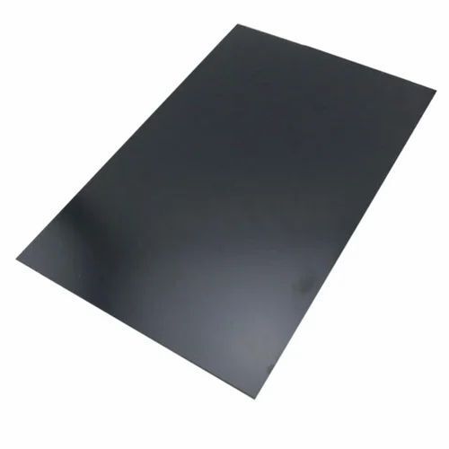 Black 3.2 Mm Thick Matte Finished Plain Abs Plastic Sheet For Industrial Use