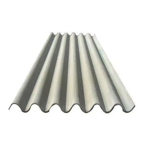 6 X 3 Feet Non-Corrosive Rectangular Cement Roofing Sheet Heat Transfer Coefficient: 120 Degree Celsius