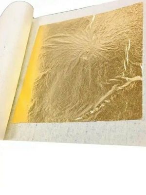 80 X 80 Cm Edible Gold Leaf Foil Sheets