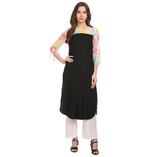 आरामदायक और धोने योग्य फैंसी और डिजाइनर महिलाओं के लिए कॉटन कुर्ती