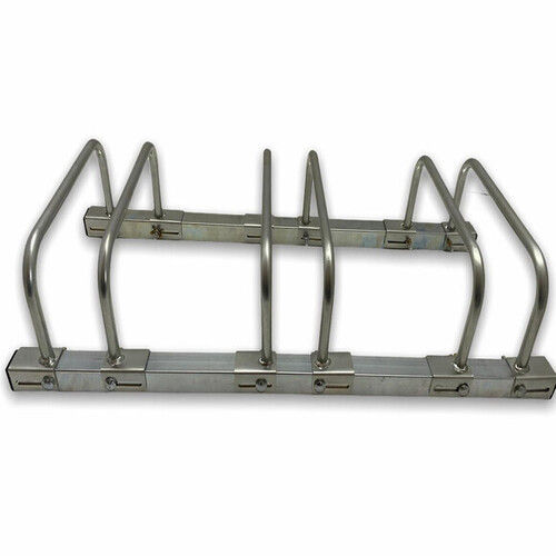 Corrosion Resistance Polished Stainless Steel Bike Rack For Two Wheeler 