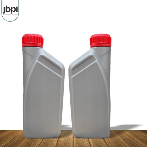 Hdpe Plastic Lubricant Oil Bottle With Screw Cap Capacity: 1 Liter/Day