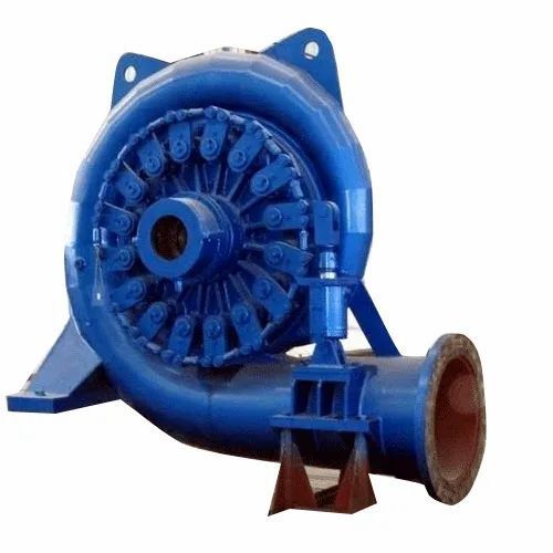 Blue Hot Rolled Paint Coated Stainless Steel Hydro Power Turbine