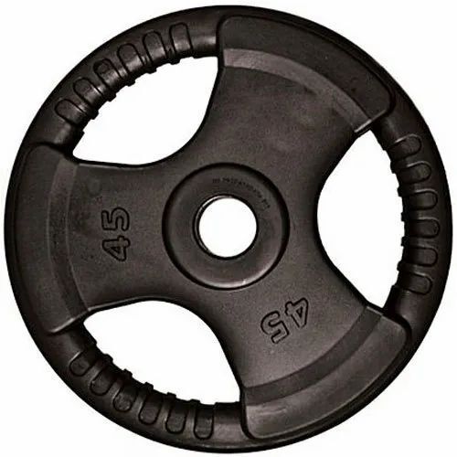 Polished Finished Round Cast Iron Weight Plate For Gym Exercise  Application: Gain Strength