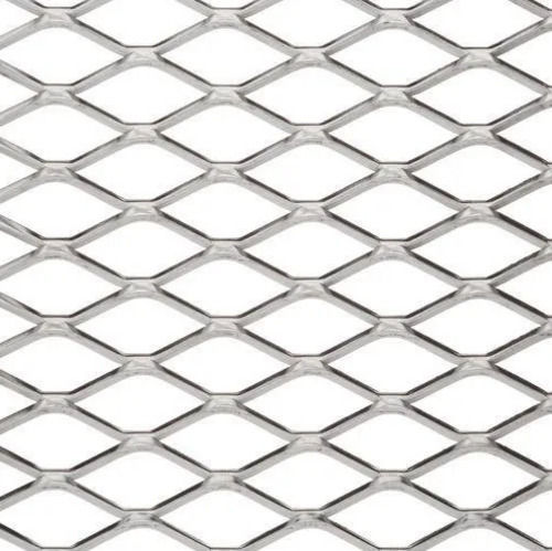 Silver Square Hole 5 Mm Diameter Alloy Aluminium Wire Mesh