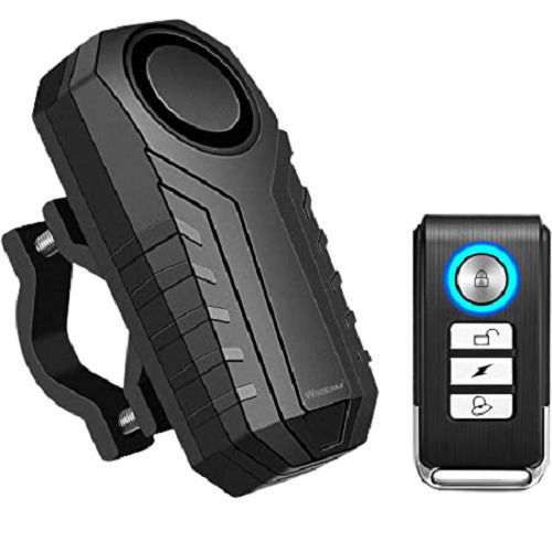 Super Loud Vibration Motion Sensor Pvc Body Remote Operated Bike Alarm Alarm Density: Na Gram Per Cubic Meter (G/M3)