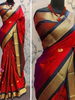 Manini's 6.3 m (with blouse piece) Exclusive Designer Pure Silk Handloom  Yeola Paithani Sarees at Rs 69550 in Pune