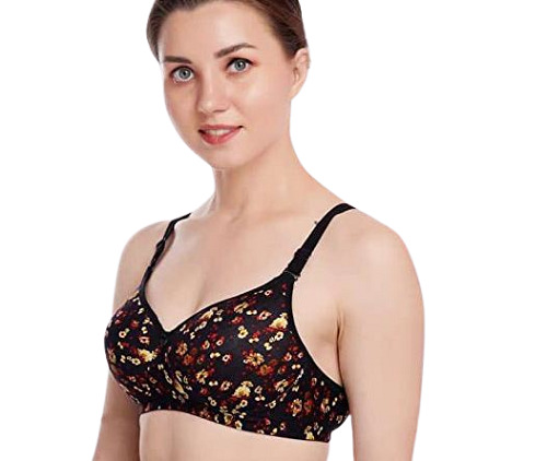 Multicolour Women's Flower Printed Padded Bra at Best Price in Ahmedabad