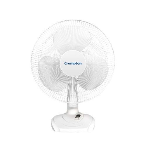 20.5 X 47 X 47 Cm 3 Blade White Table Fan Blade Material: Plastic