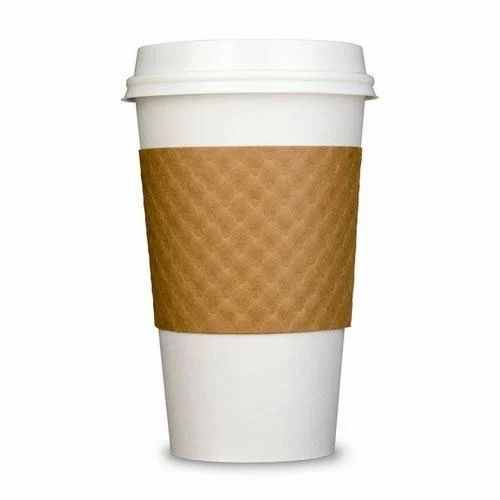  200 मिलीलीटर क्षमता पर्यावरण के अनुकूल सादा कागज डिस्पोजेबल कॉफी कप 