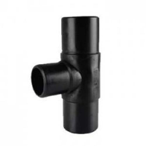 Black 3-4 Inch Diameter Three Section Hdpe Pipe Tee