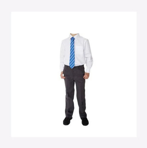 3-5 Years Age Readymade School Uniform (Shirt, Tie & Trouser)