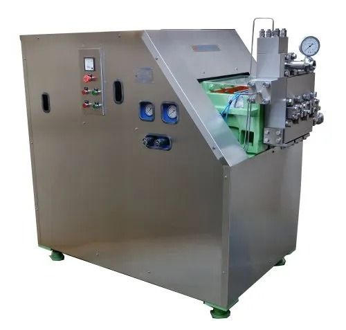 500 L/hr Capacity Cast Iron Automatic High Speed Homogenizer