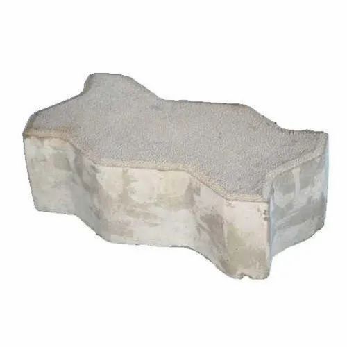 Gray 80Mm Thick Reinforced Concrete Cement Matt Paver Block