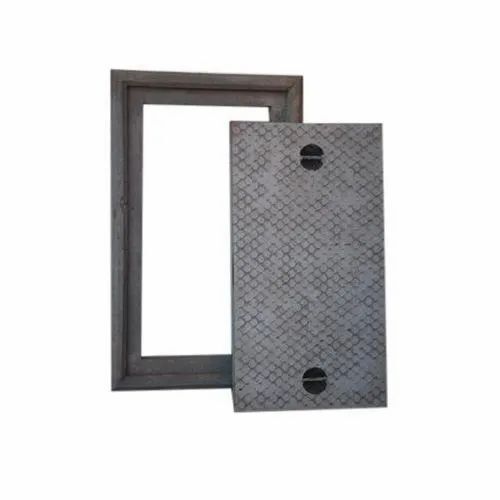 85X30 Inches 70Mm Thick Manhole Cover And Frame Application: Tank